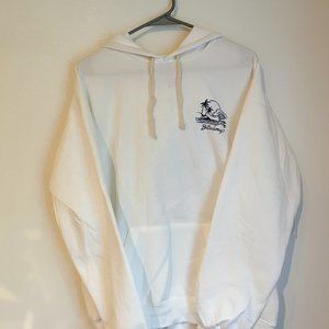 Billabong NWT Beach White Sweatshirt Hoodie XL